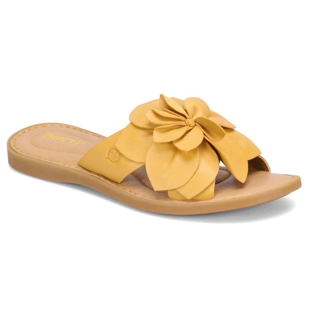NITB Born® Azalea Leather Sandal. A beautiful, wear-with-everything shoe